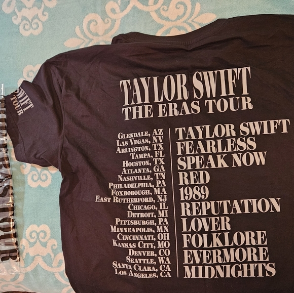 Taylor Swift Atlanta Concert T-Shirt New - Picture 2 of 5